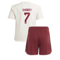 Dětský Fotbalový dres Bayern Munich Serge Gnabry #7 2023-24 Třetí Krátký Rukáv (+ trenýrky)